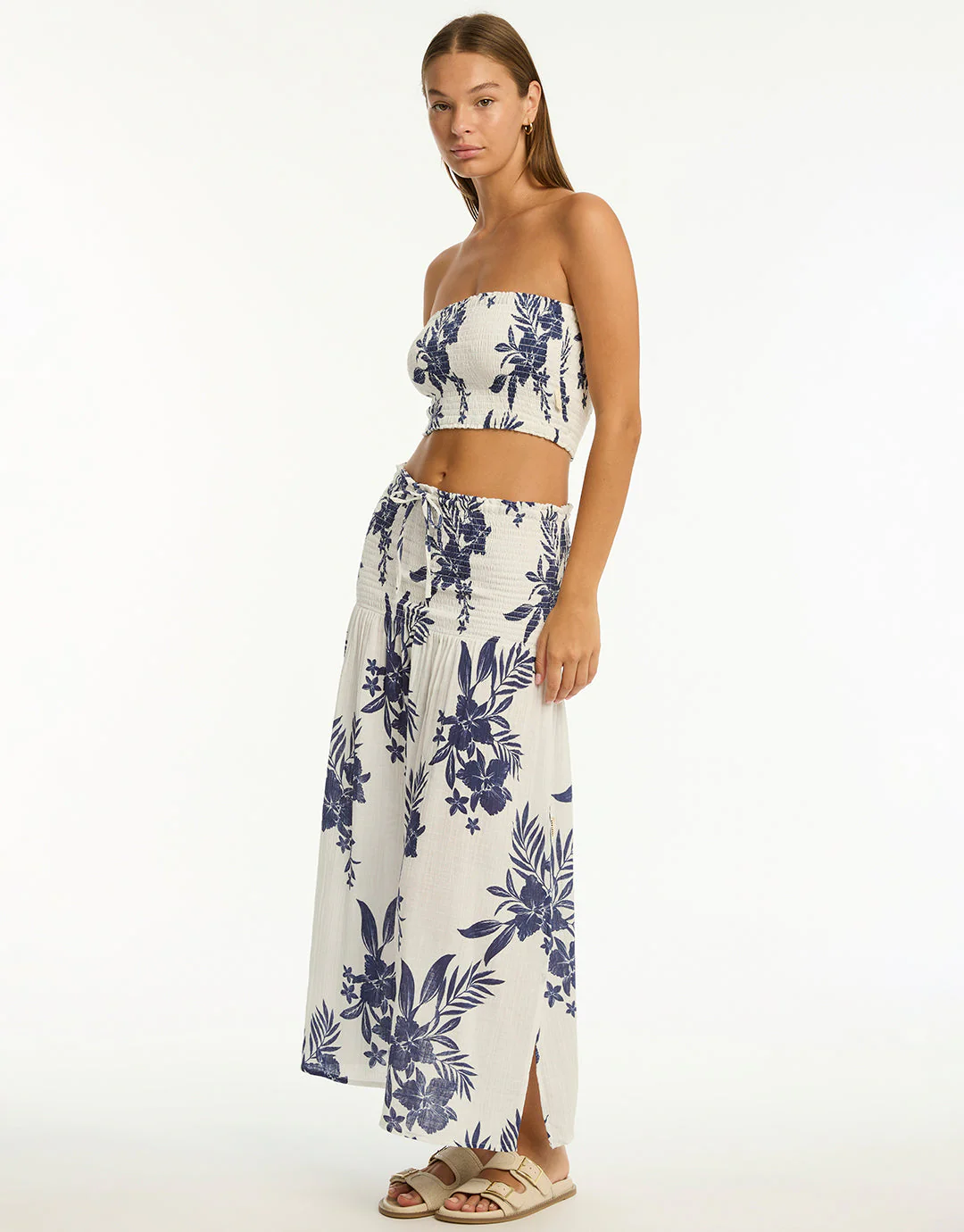 Aloha Beach Skirt - White - Image 3