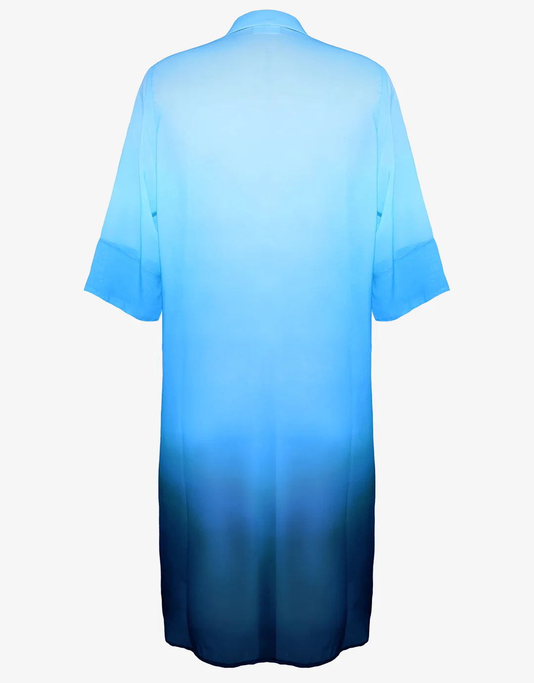 Brasil Beach Shirt - Blue Ombre - Image 3