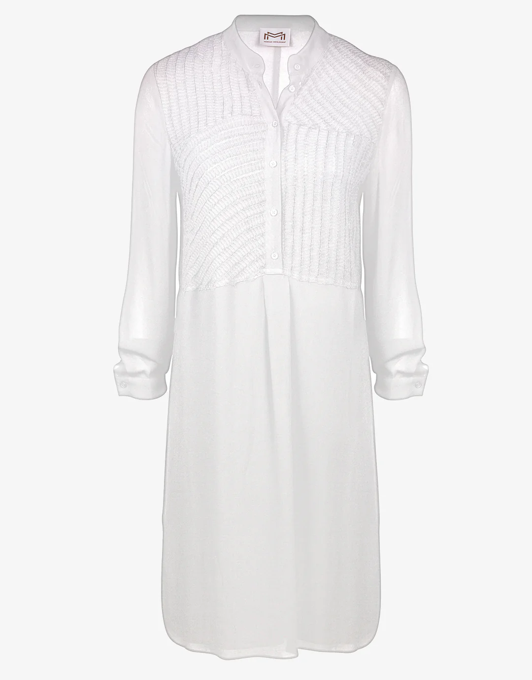 Buttoned Tunic - White