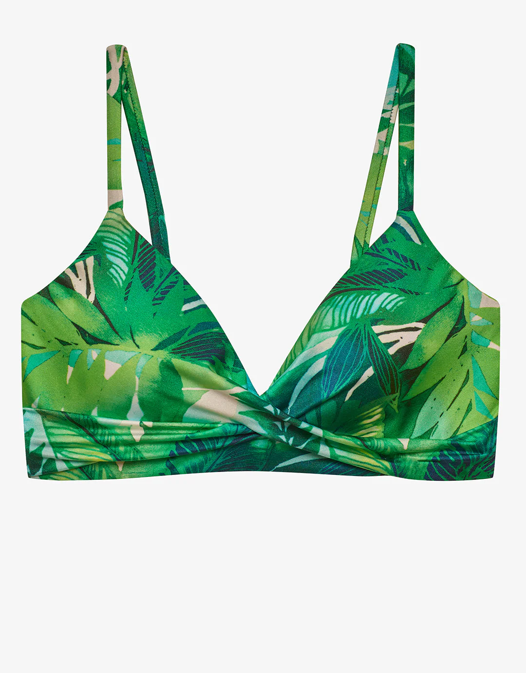 Cartago Palms Single Strap Twist Underwired Bikini Top - Multi - Image 6