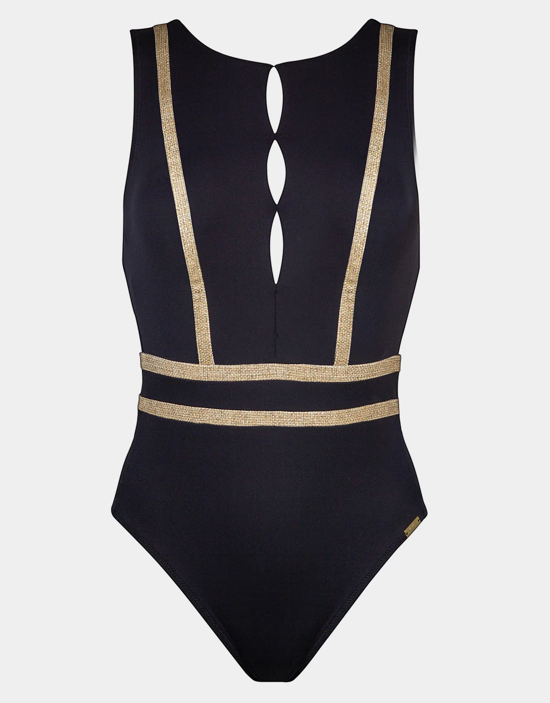 Construction High Neck Swimsuit - Image 4