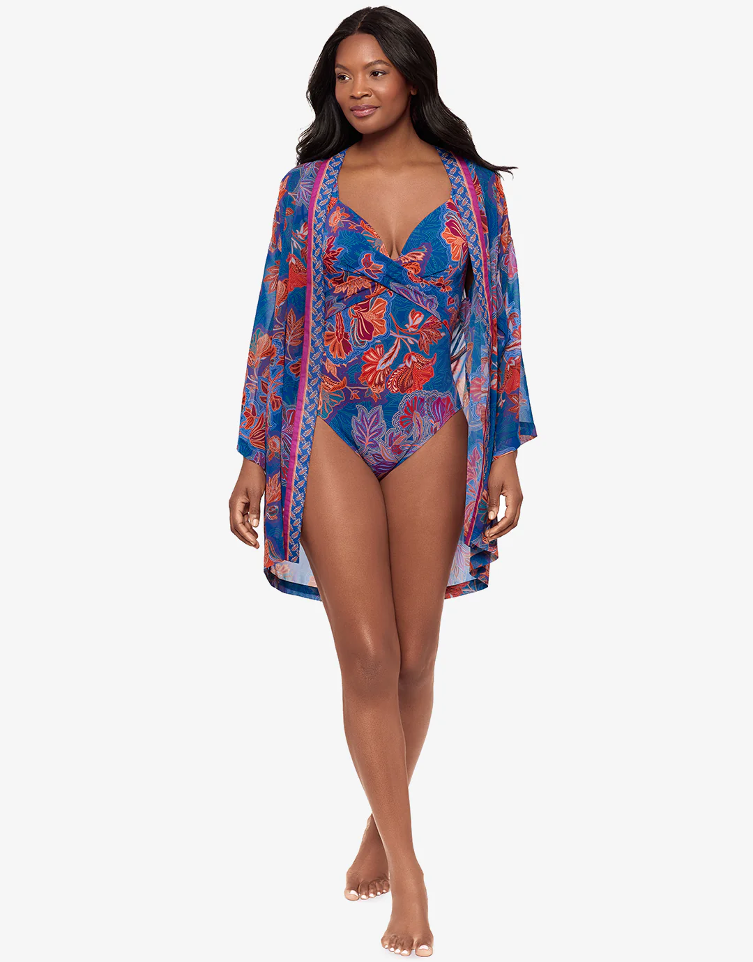 Decoupage Kimono - Multi - Image 2