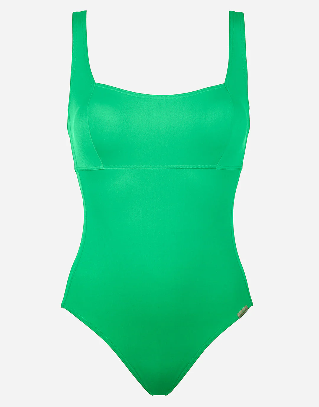 Eco Shape Square Neck Swimsuit - Lush Lime - Image 3
