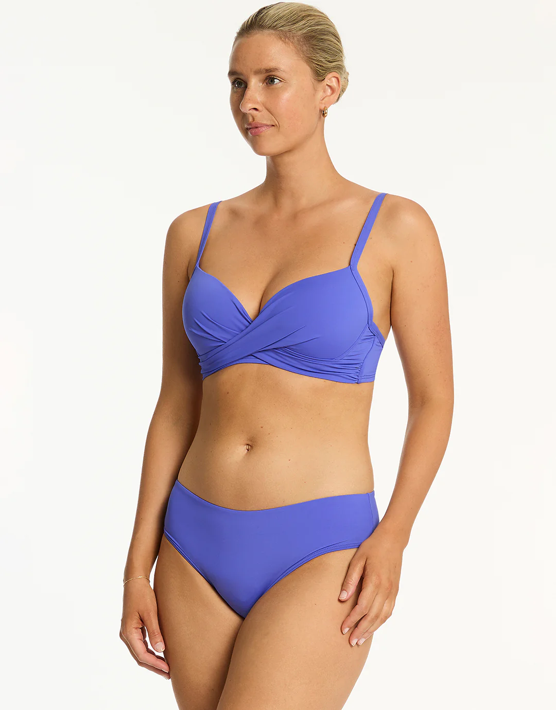 Essentials Edit Mid Bikini Pant - Iris - Image 3