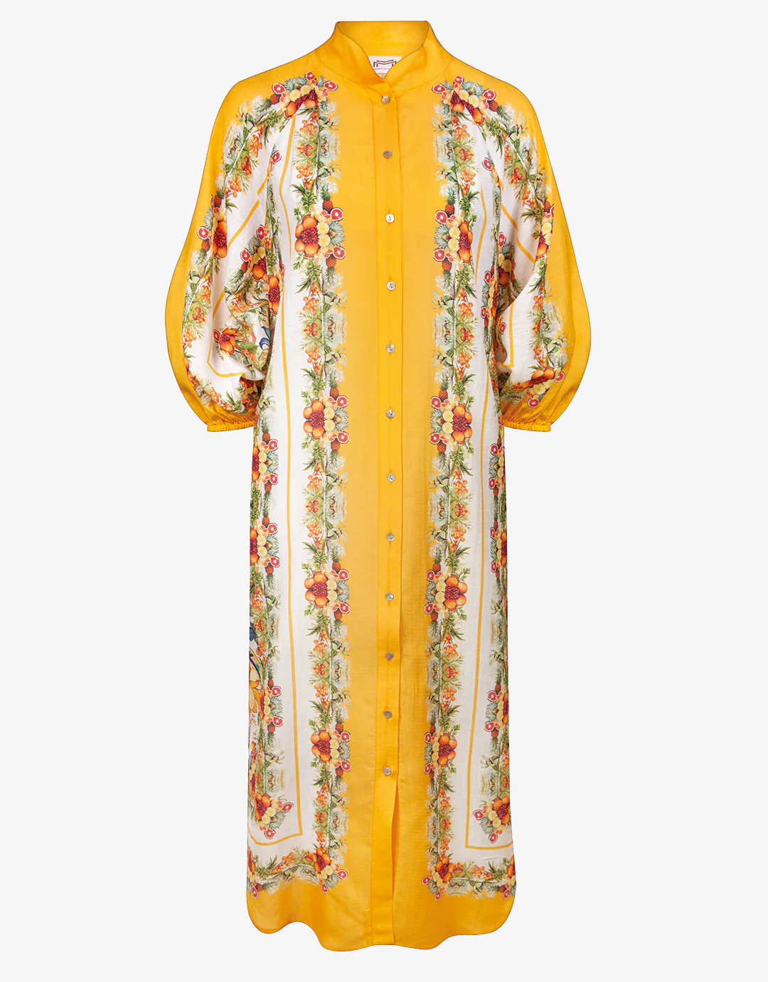 Exuberance Buttoned Maxi Shirt - Solar - Image 4