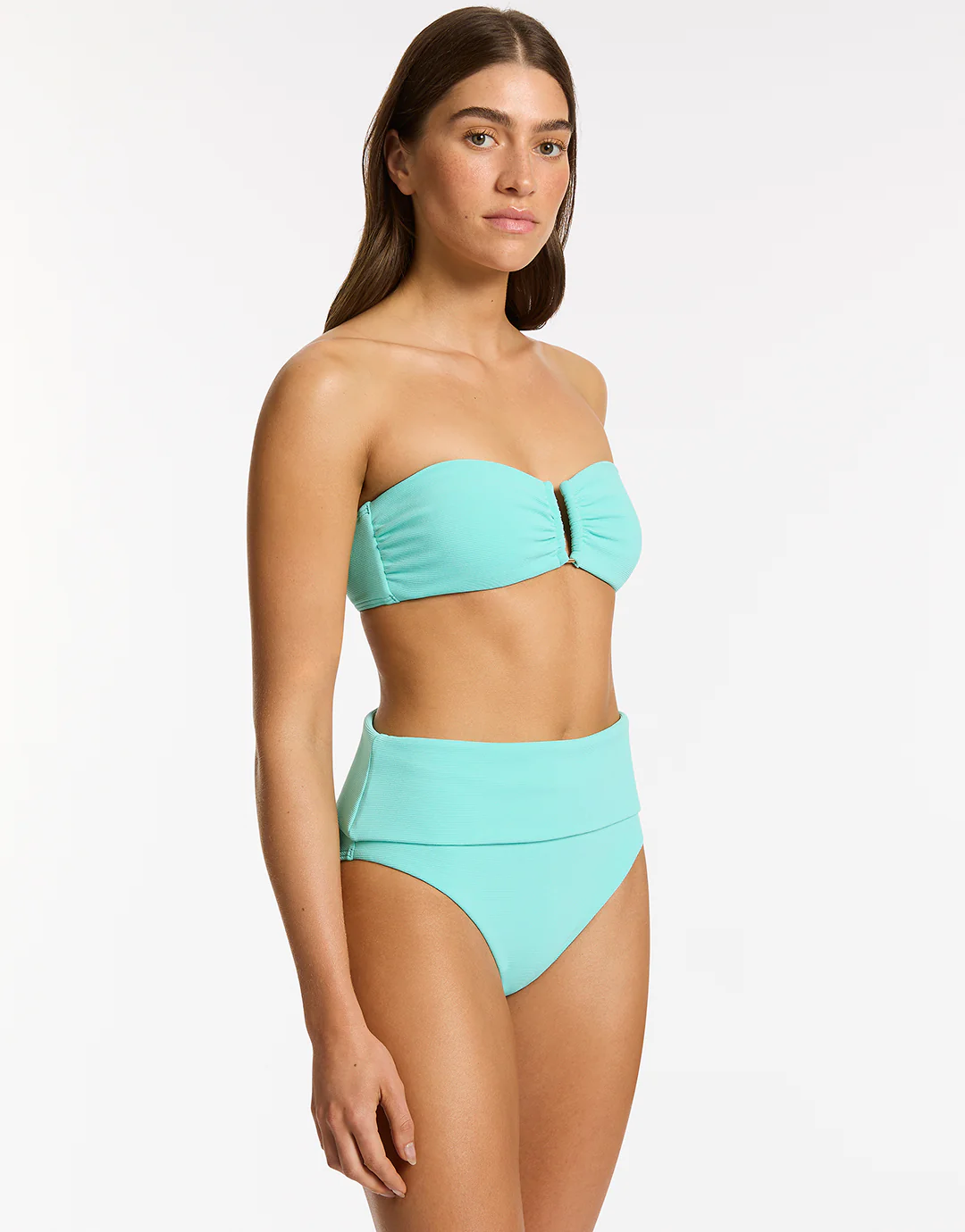 Isla Rib Fold Down Bikini Pant - Dolce - Image 3