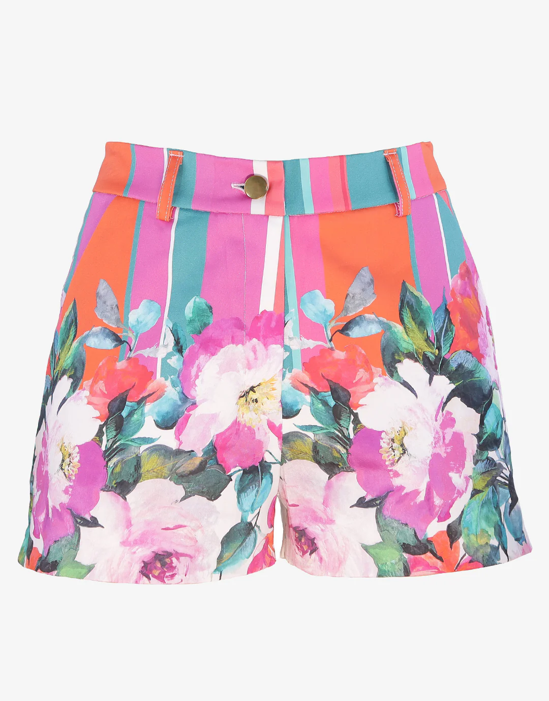 Melania Shorts - Floral Multi - Image 3
