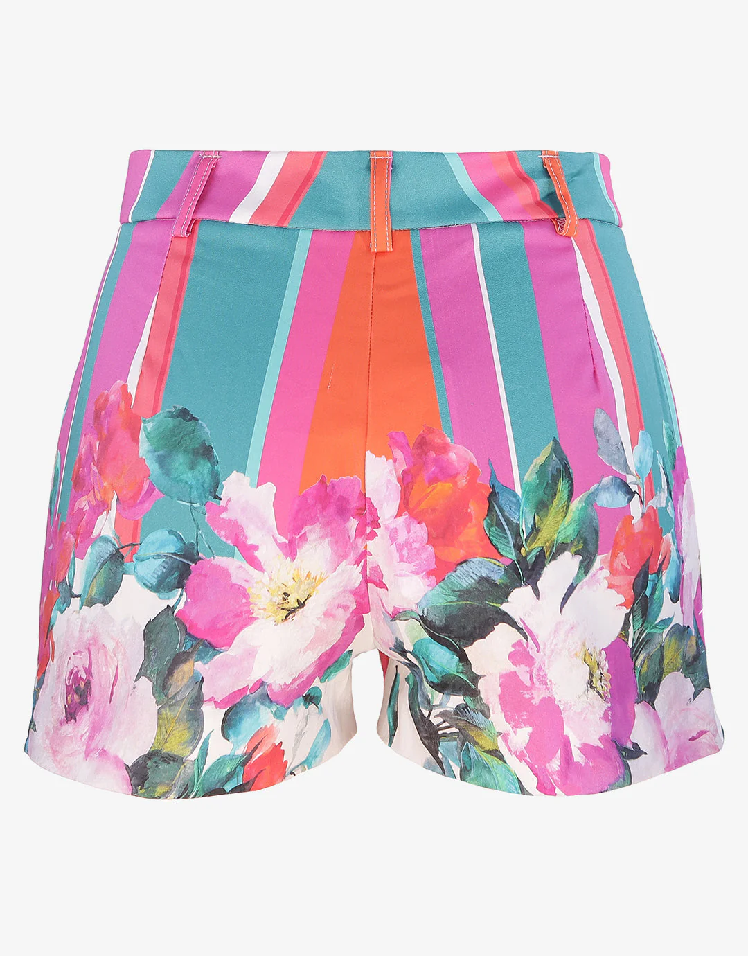 Melania Shorts - Floral Multi - Image 4