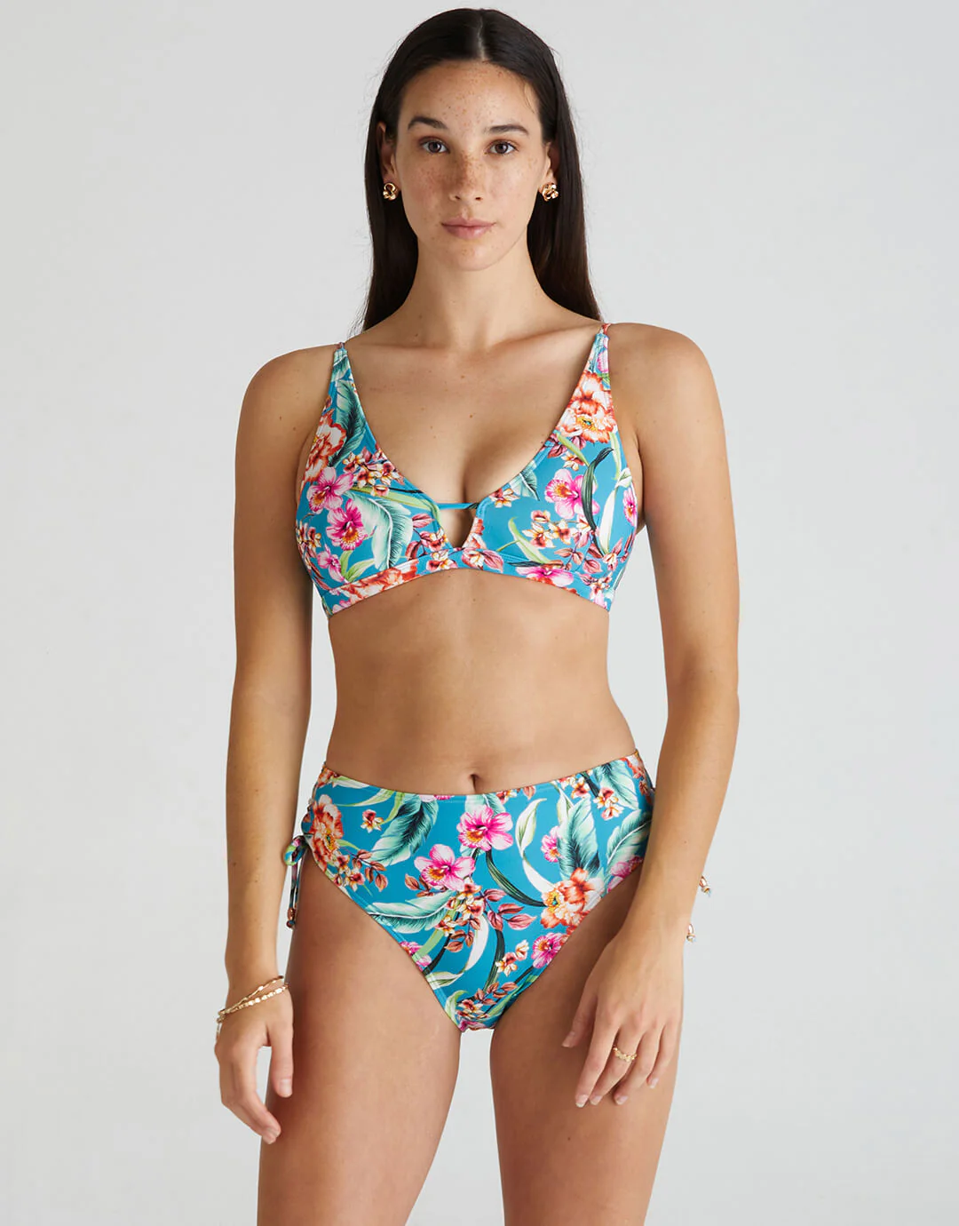 Melody Charlotte High Waist Bikini Pant - Multi - Image 3