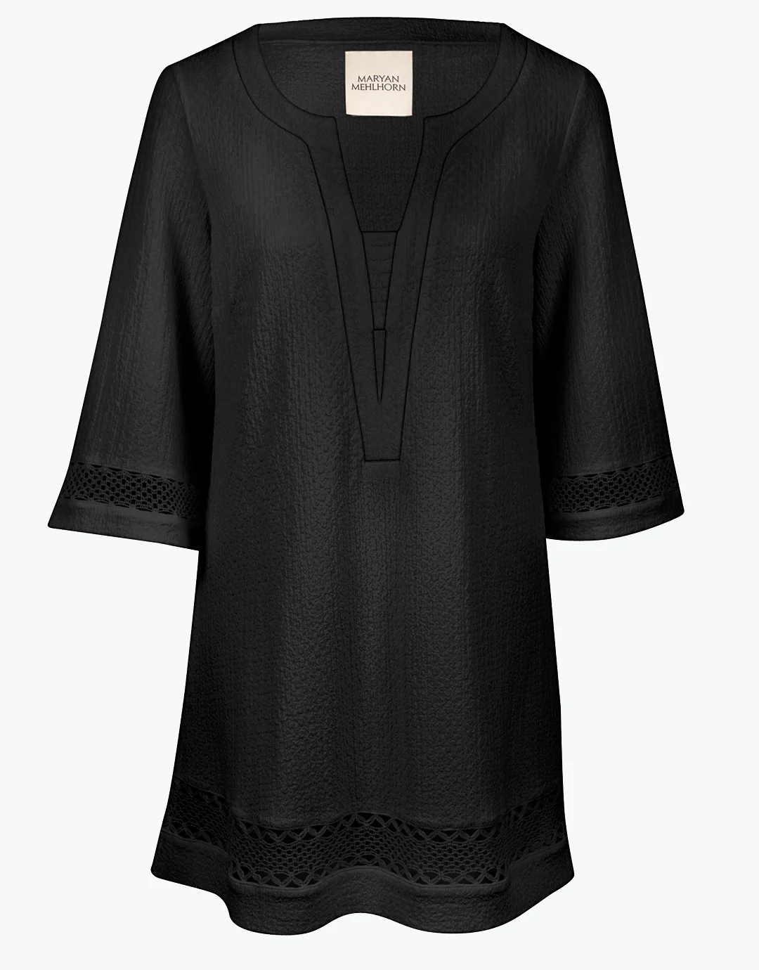 Midi Tunic - Black - Image 4