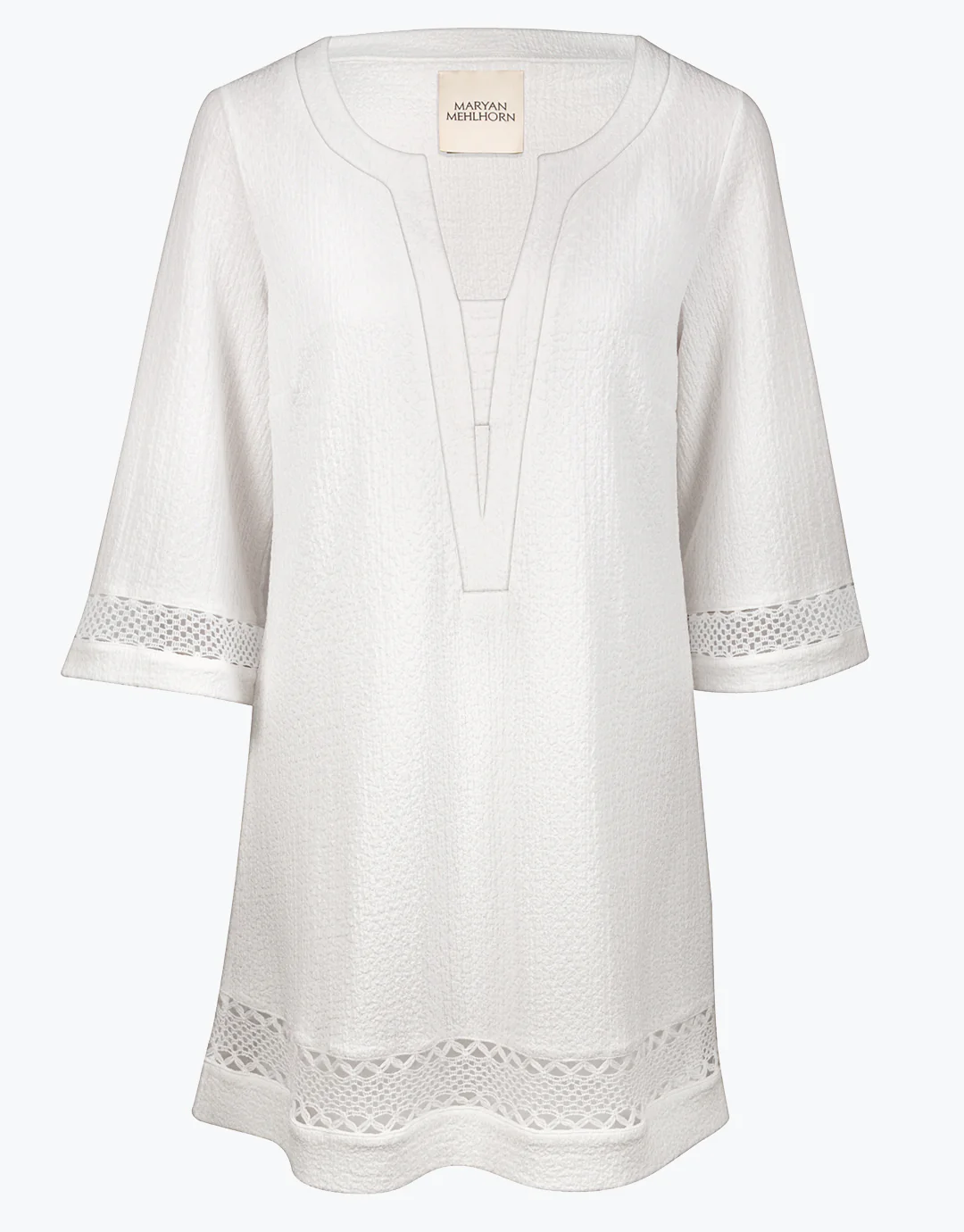 Midi Tunic - White - Image 5