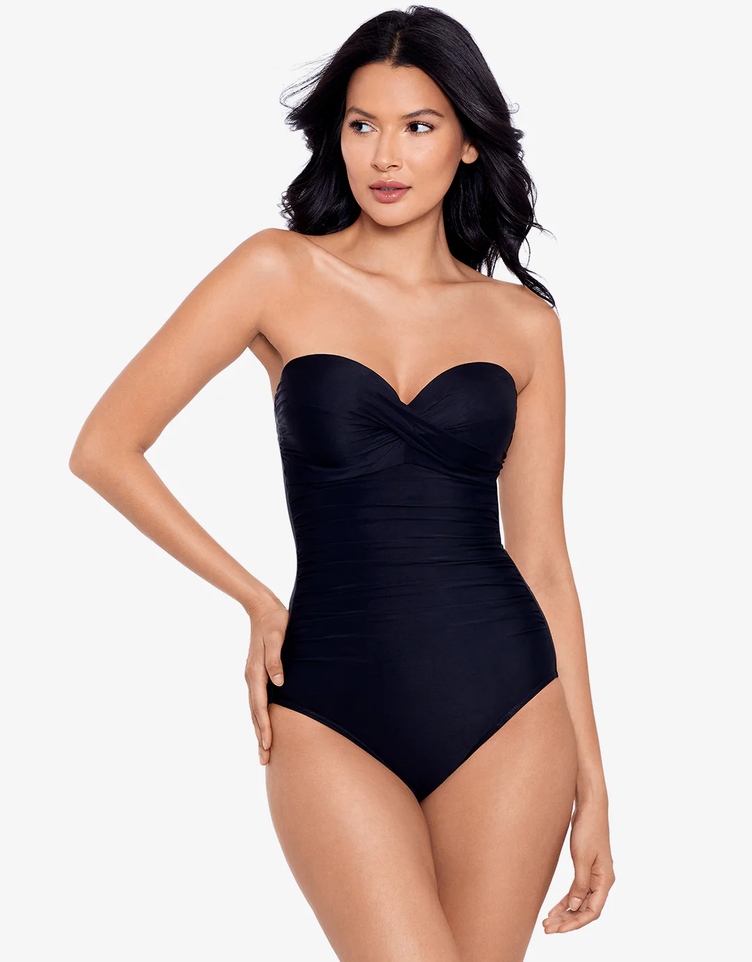 Rock Solid Madrid Swimsuit - Black - Image 3