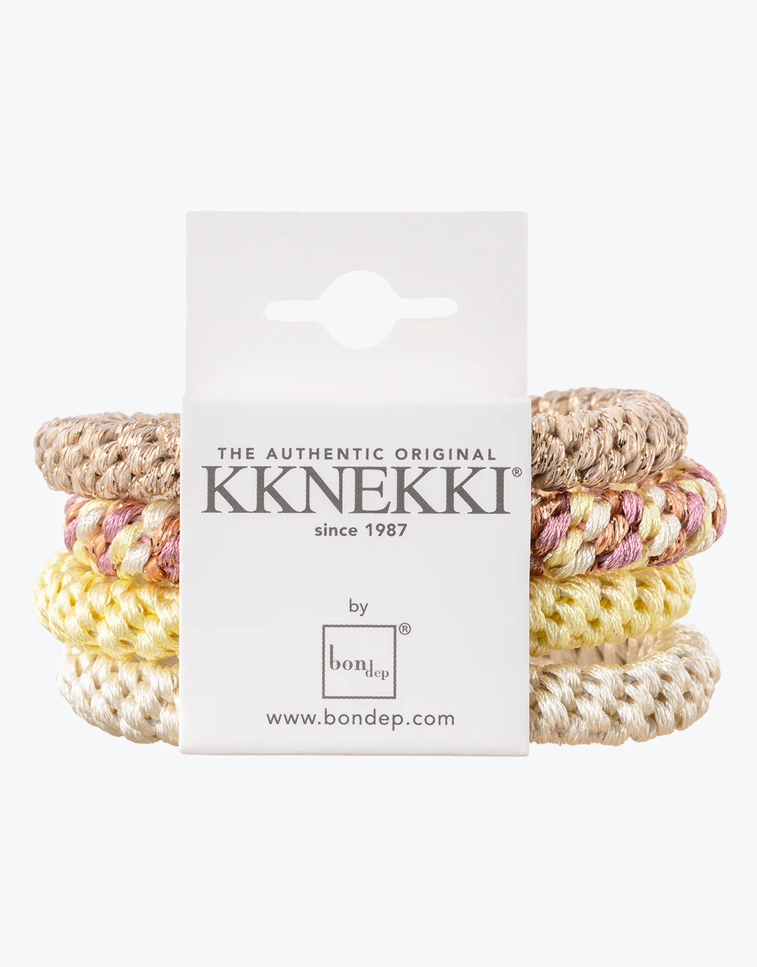 Original Hair Tie Bundle - Pale Golds, Yellow and Pink Mix