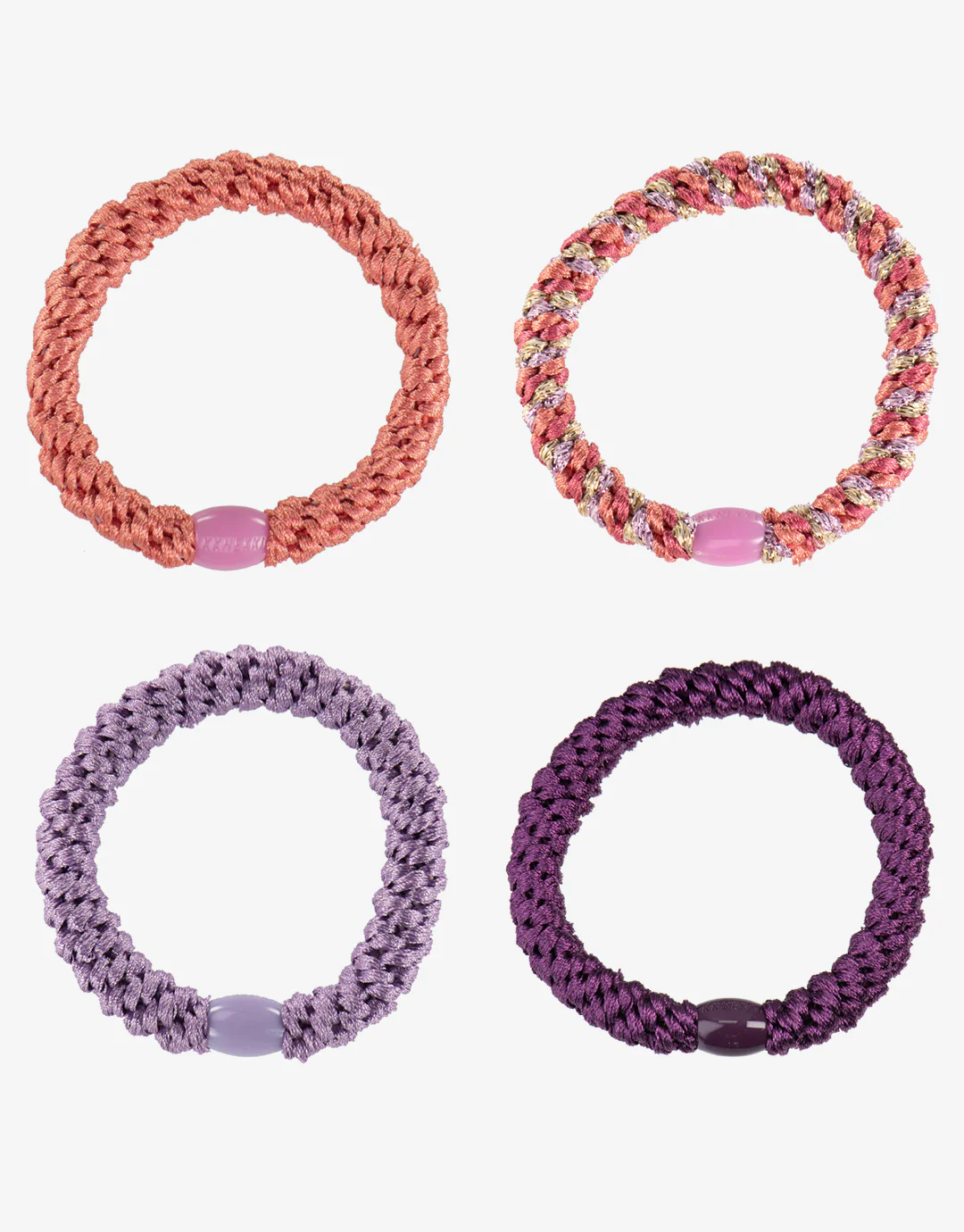 Original Hair Tie Bundle - Purples and Pink - Image 2