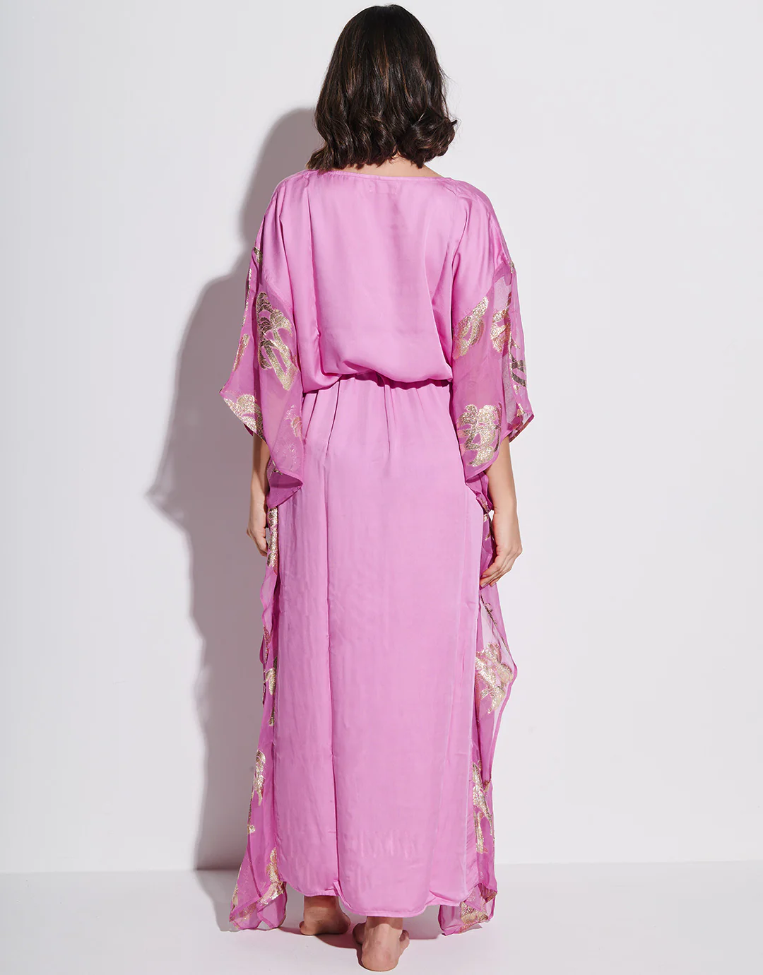 Palm Tree Kaftan - Pink - Image 2