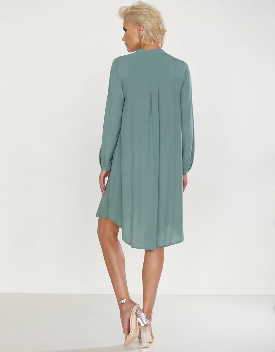 Plumage Beach Shirt - Soft Moss - Image 3