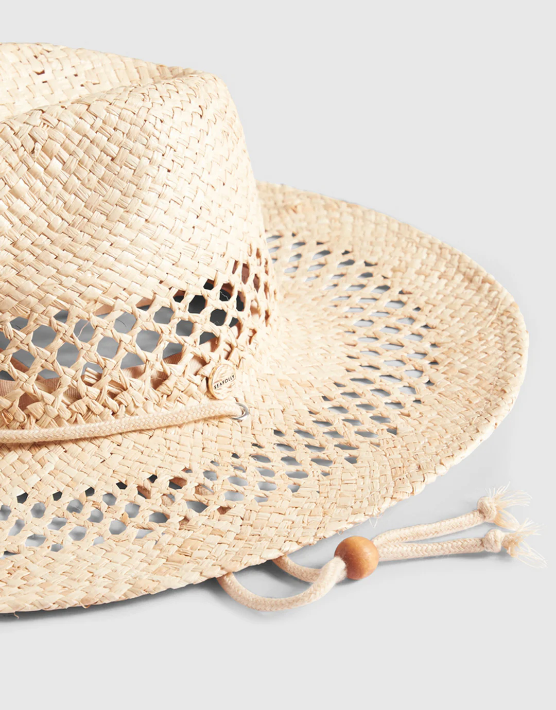 Shady Lady Raffia Hat - Natural - Image 3