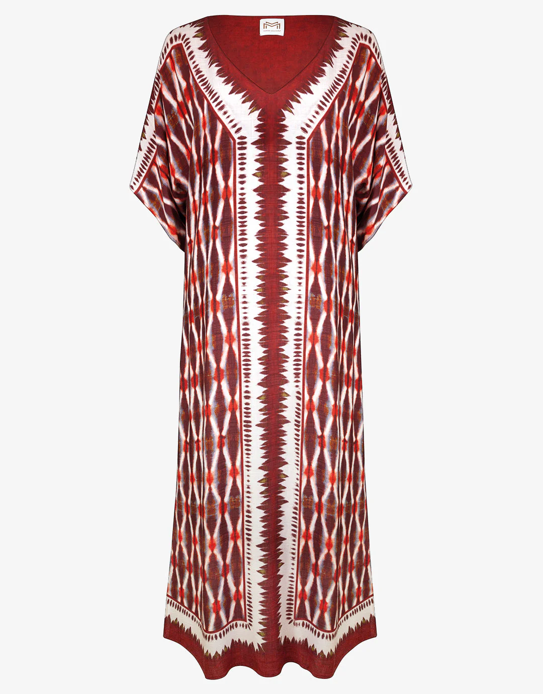 Sanguine Maxi Kaftan - Crimson - Image 2
