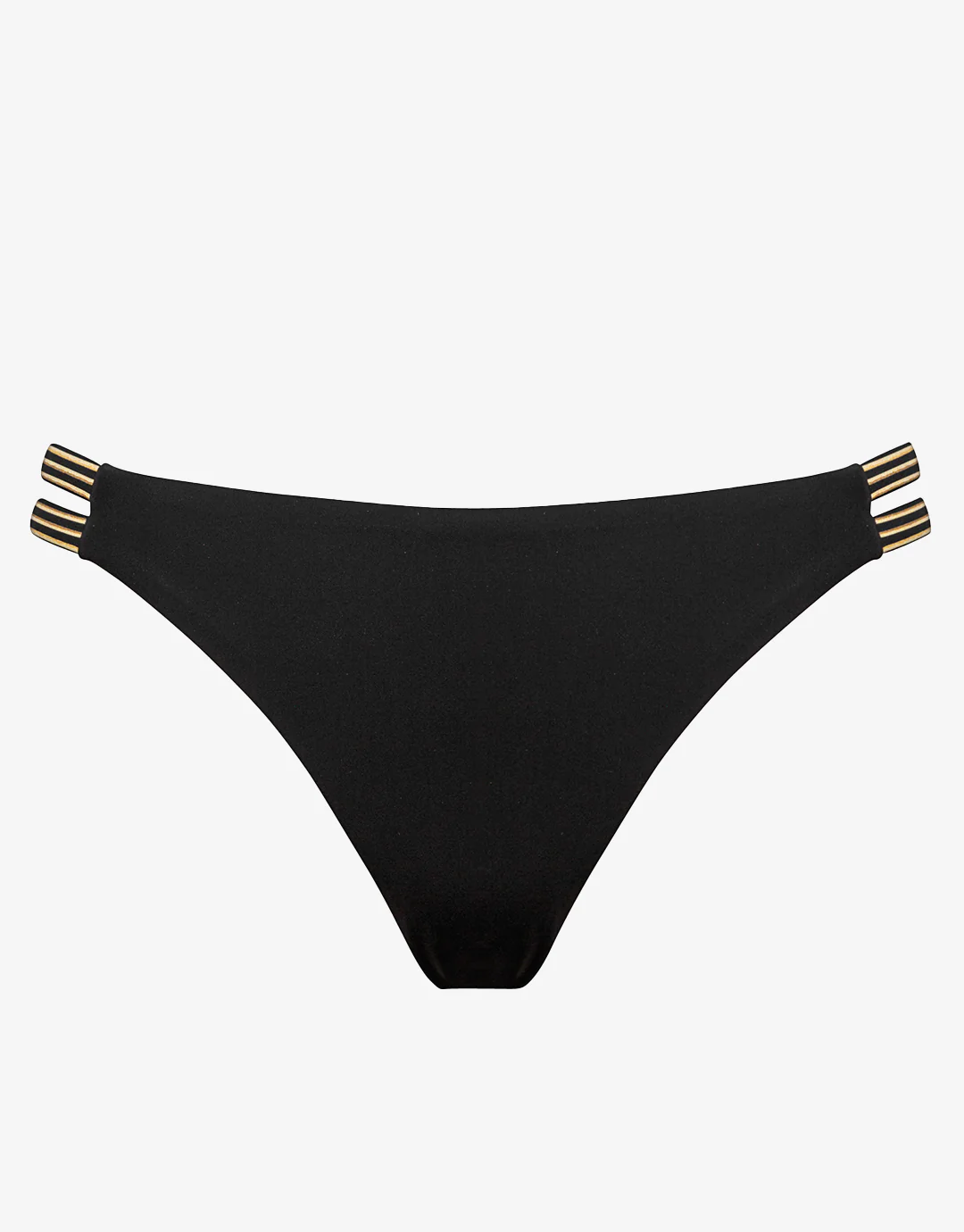 Stratum Double Strap Bikini Pant - Black Sand - Image 4