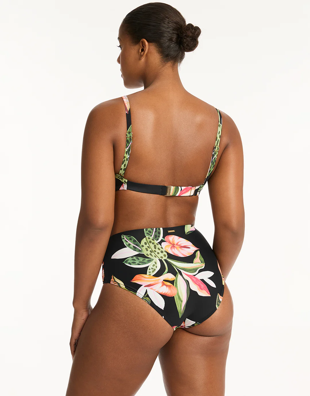 Sundown High Waist Gathered Side Bikini Pant - Image 4