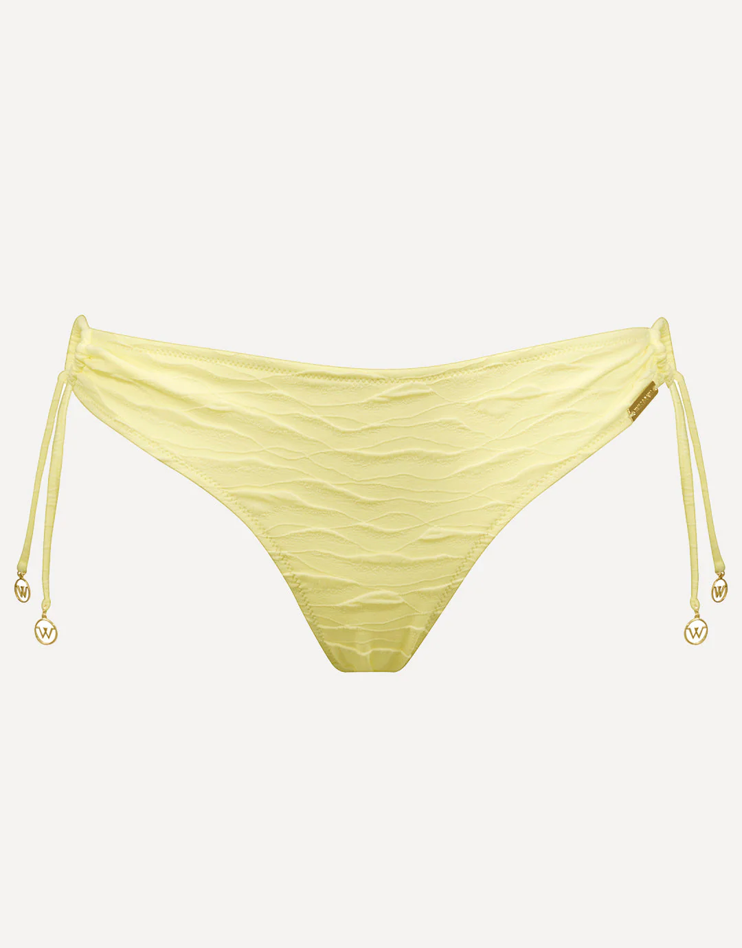 Tidal Radiance Loop Side Bikini Pant - Celestial Yellow - Image 4
