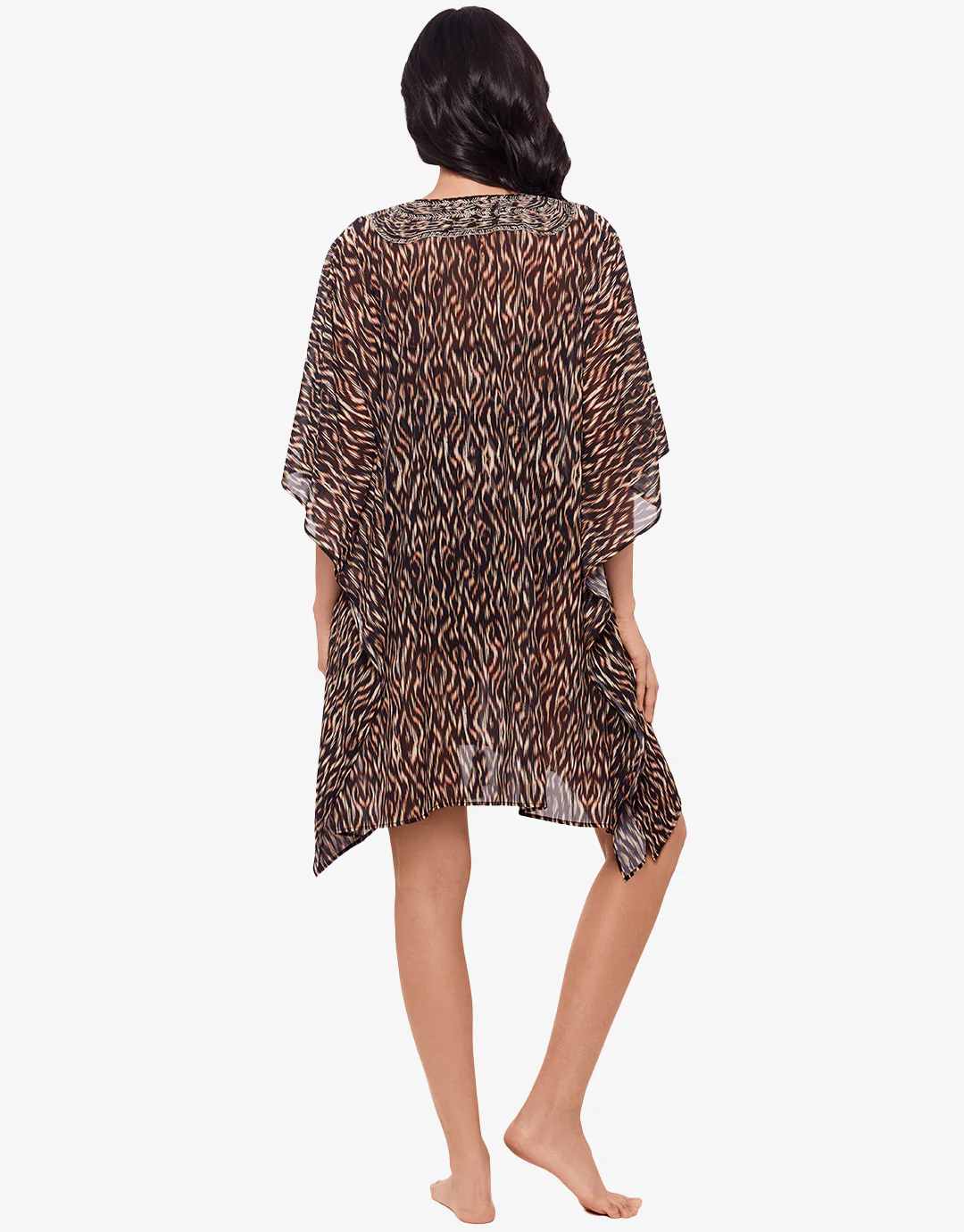 Topkapi Caftan - Black Multi - Image 2
