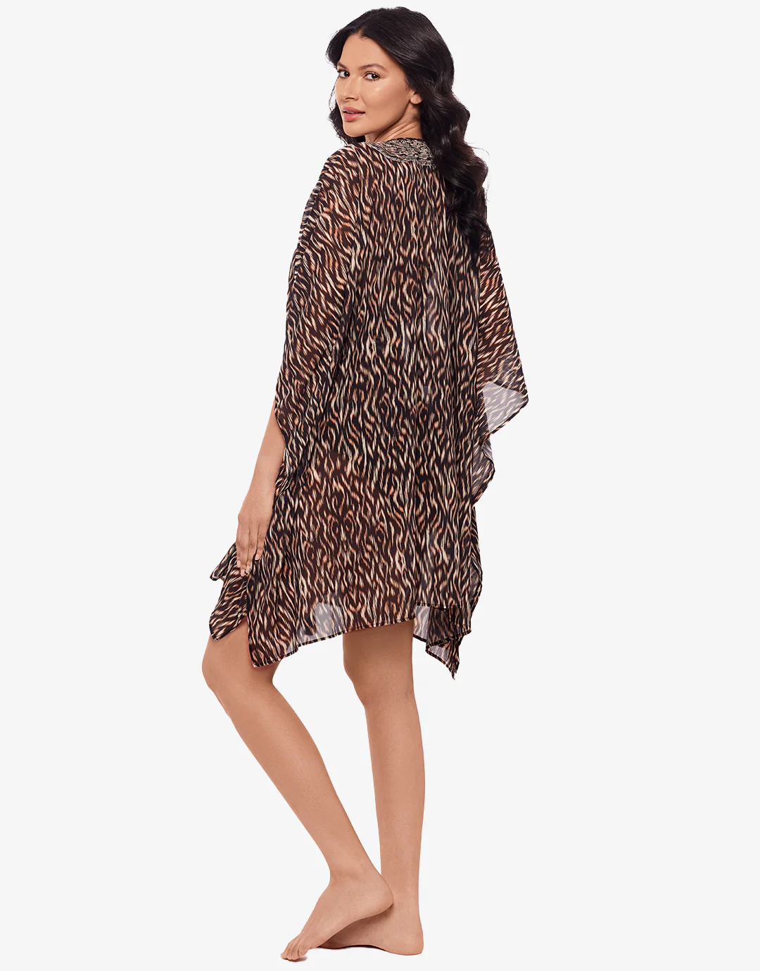 Topkapi Caftan - Black Multi - Image 3
