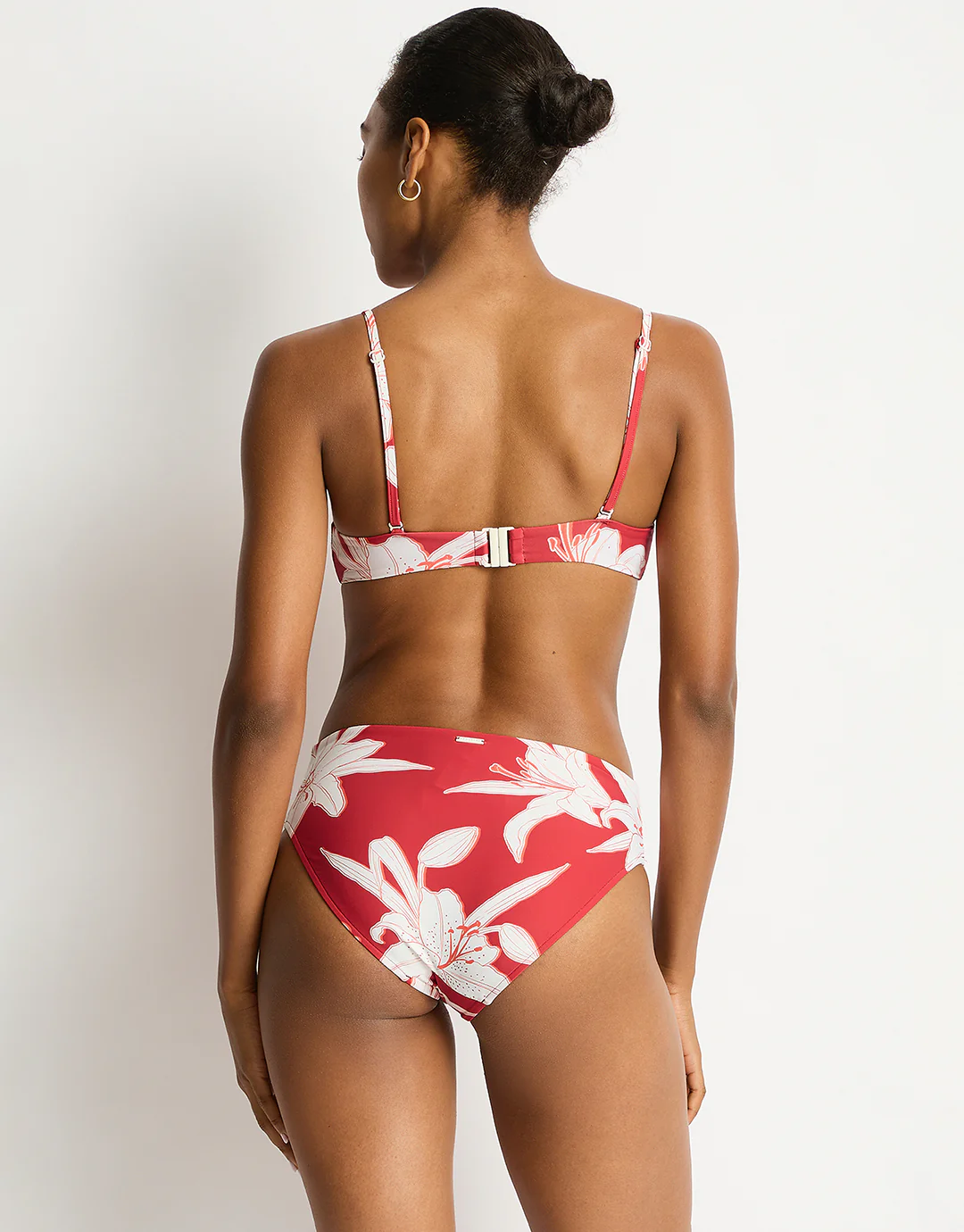Veridian Balconette Bra Bikini Top - Ruby - Image 4