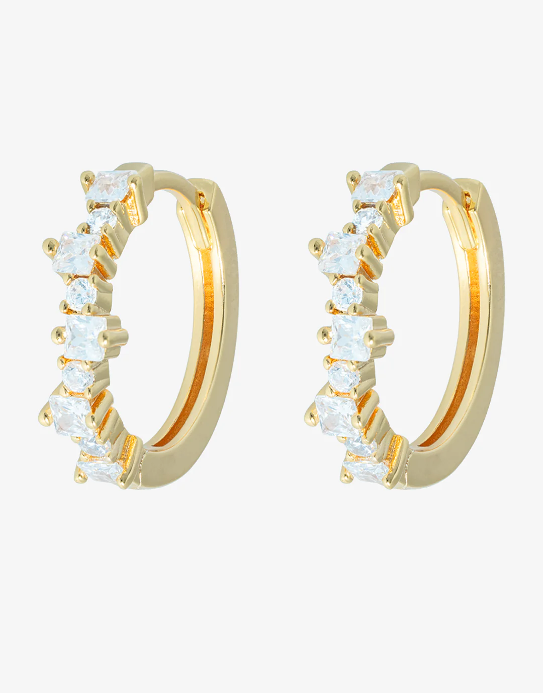 Mixed Hoop Earrings - Medium